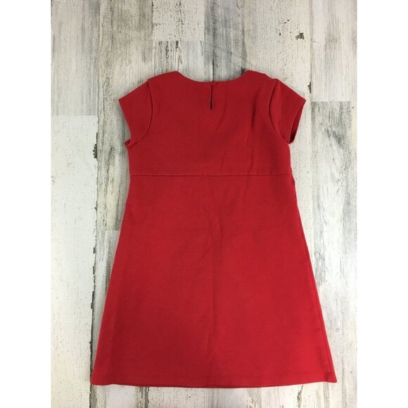 Gymboree Olivia Pig Red Dress Black Bow Short Sleeve Halloween Costume Girls 6 - Picture 11 of 13